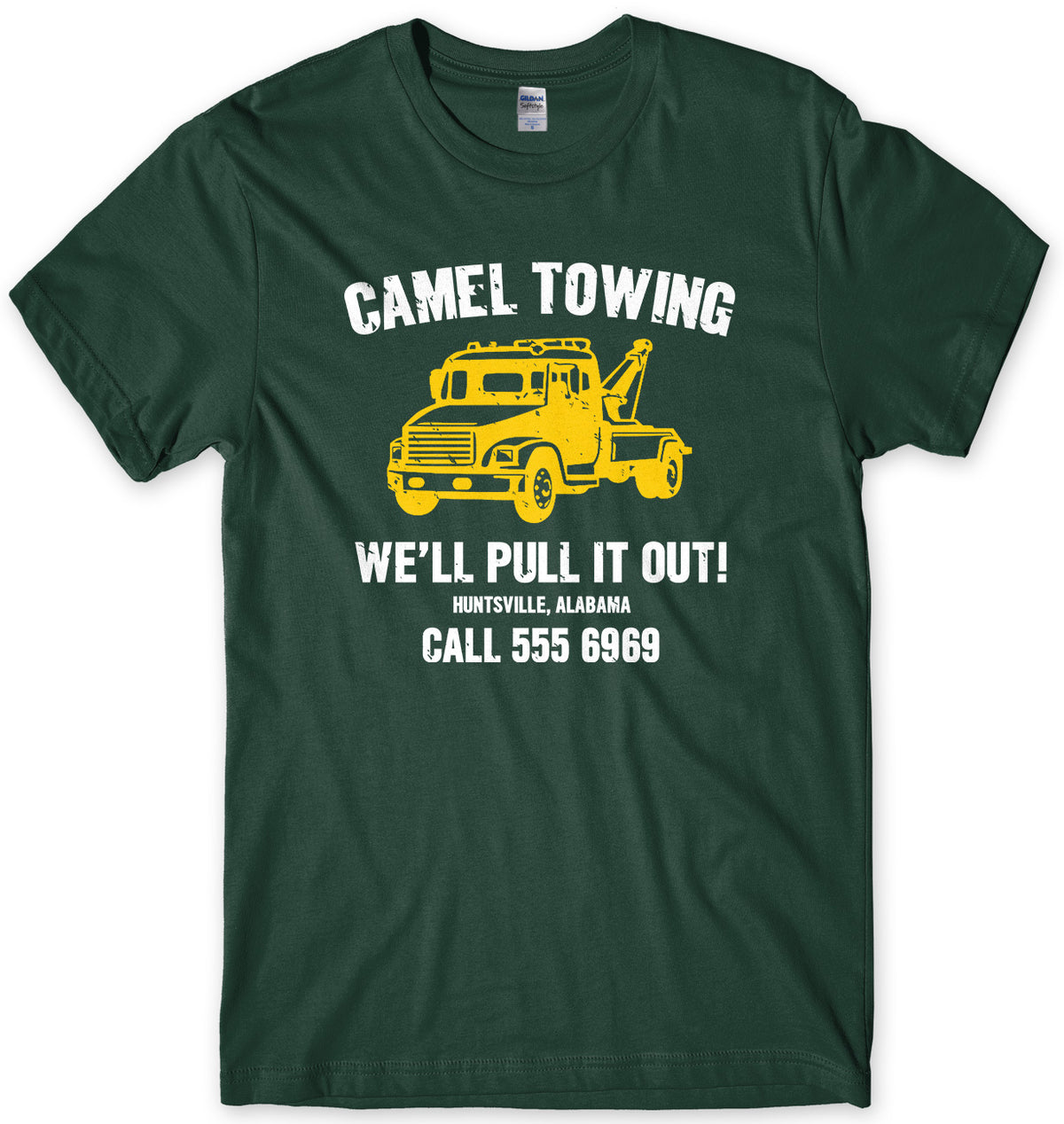 Camel Towing We&#39;ll Pull It Out Mens Unisex T-Shirt
