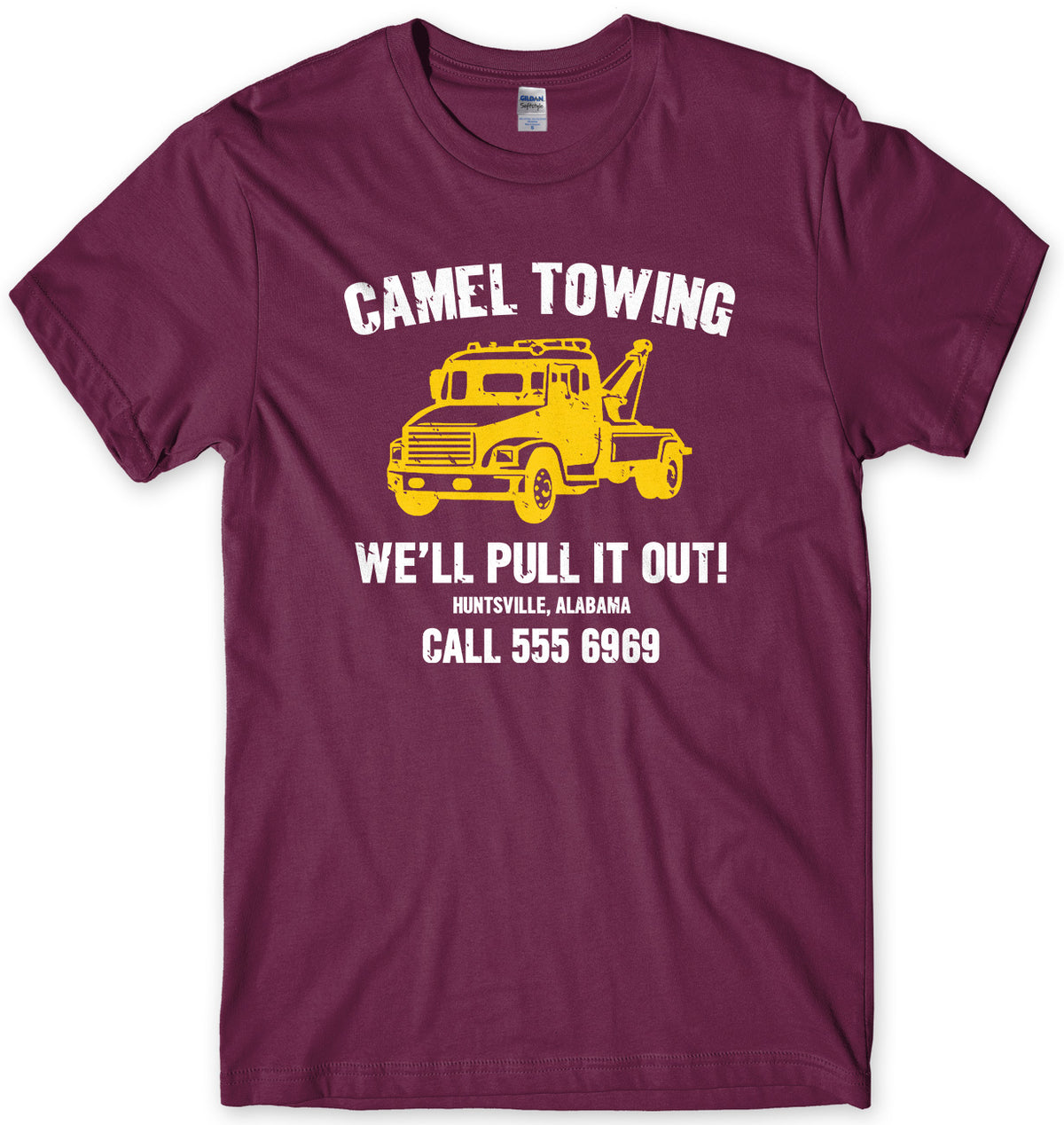 Camel Towing We&#39;ll Pull It Out Mens Unisex T-Shirt
