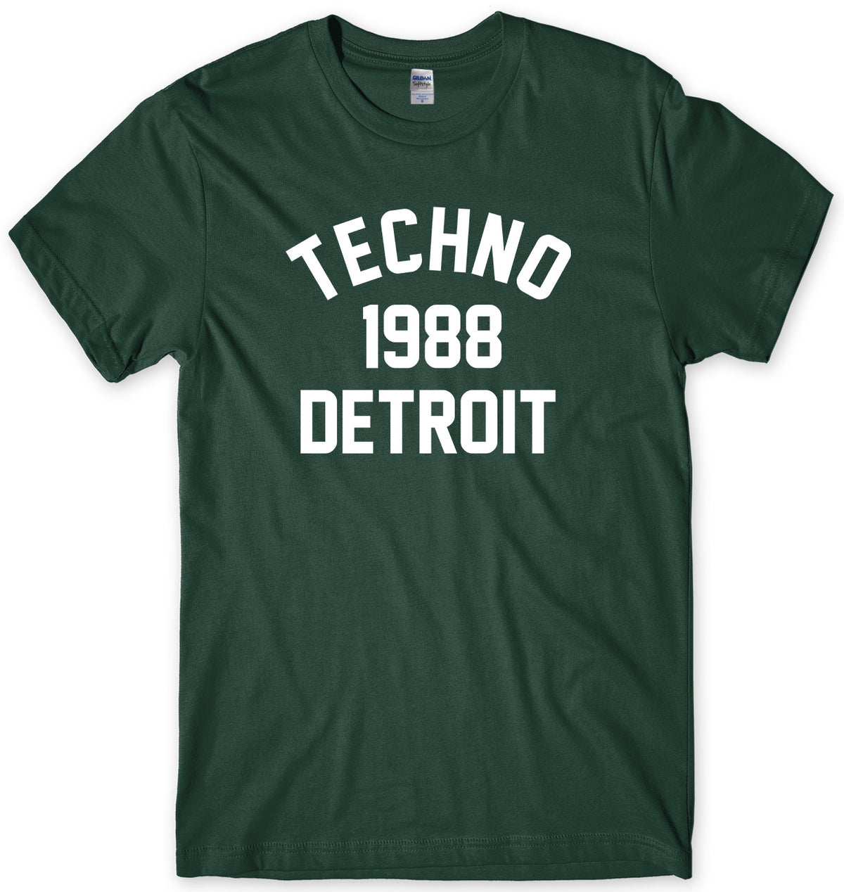 TECHNO 1988 DETROIT MENS FUNNY UNISEX T-SHIRT
