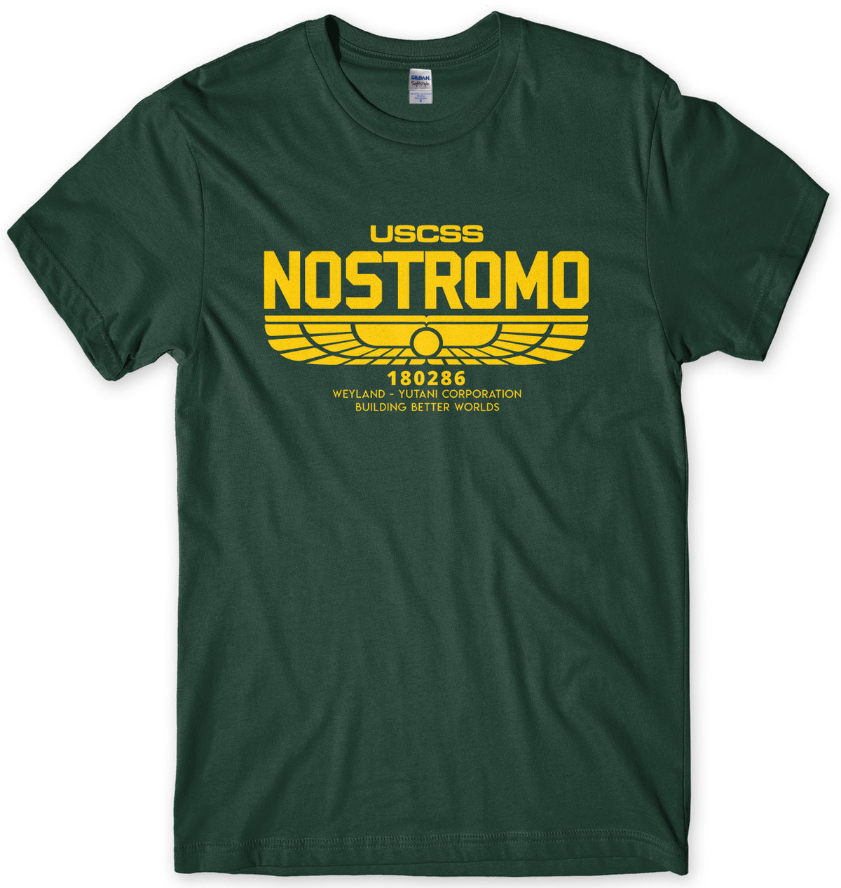 USCSS NOSTROMO INSPIRED BY ALIEN MENS UNISEX T-SHIRT
