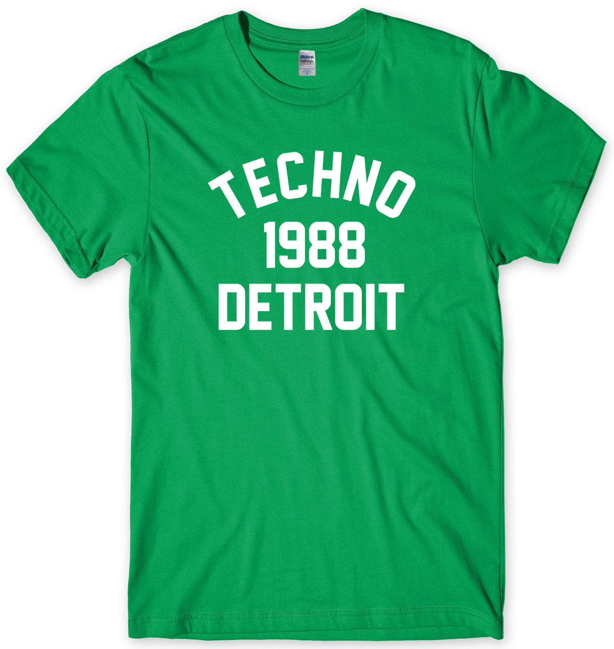TECHNO 1988 DETROIT MENS FUNNY UNISEX T-SHIRT