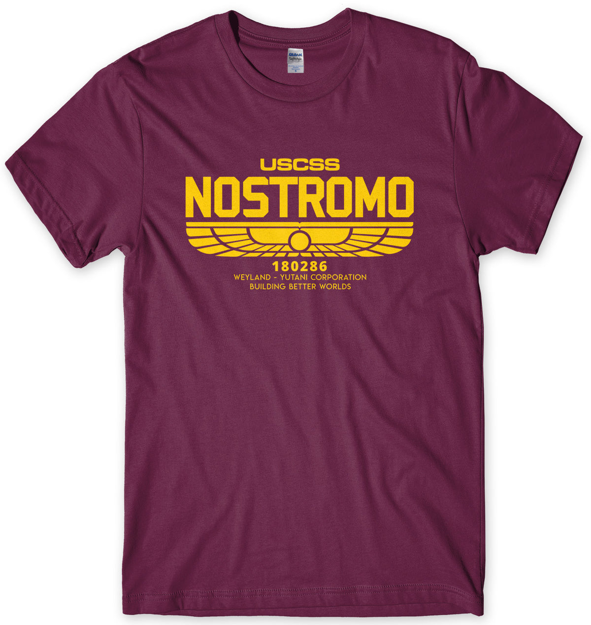USCSS NOSTROMO INSPIRED BY ALIEN MENS UNISEX T-SHIRT