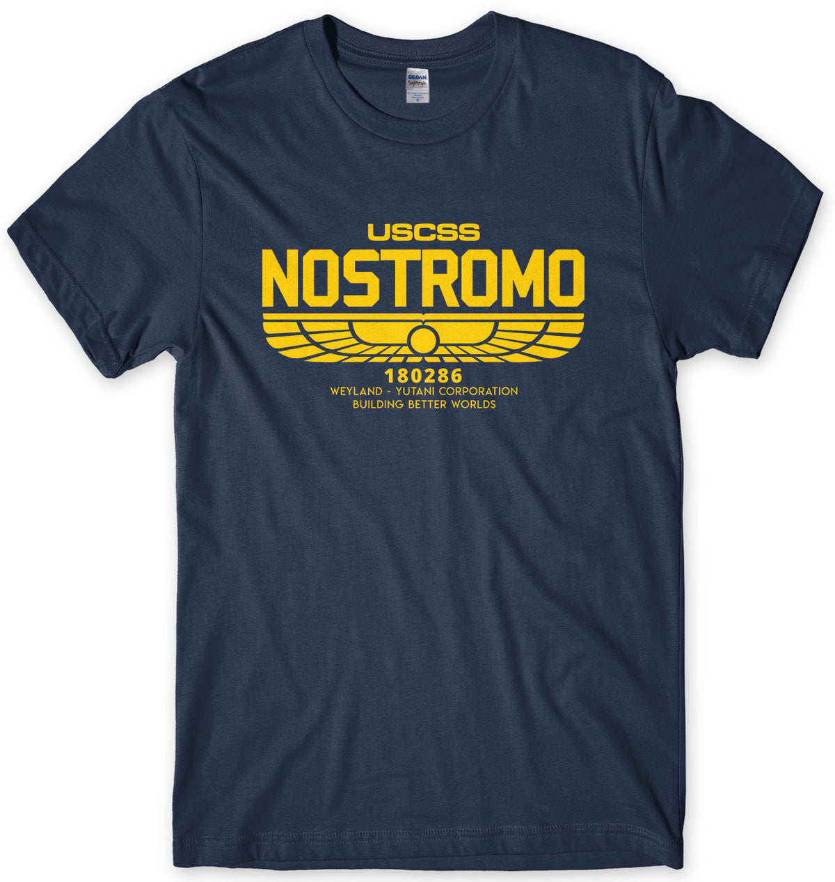 USCSS NOSTROMO INSPIRED BY ALIEN MENS UNISEX T-SHIRT