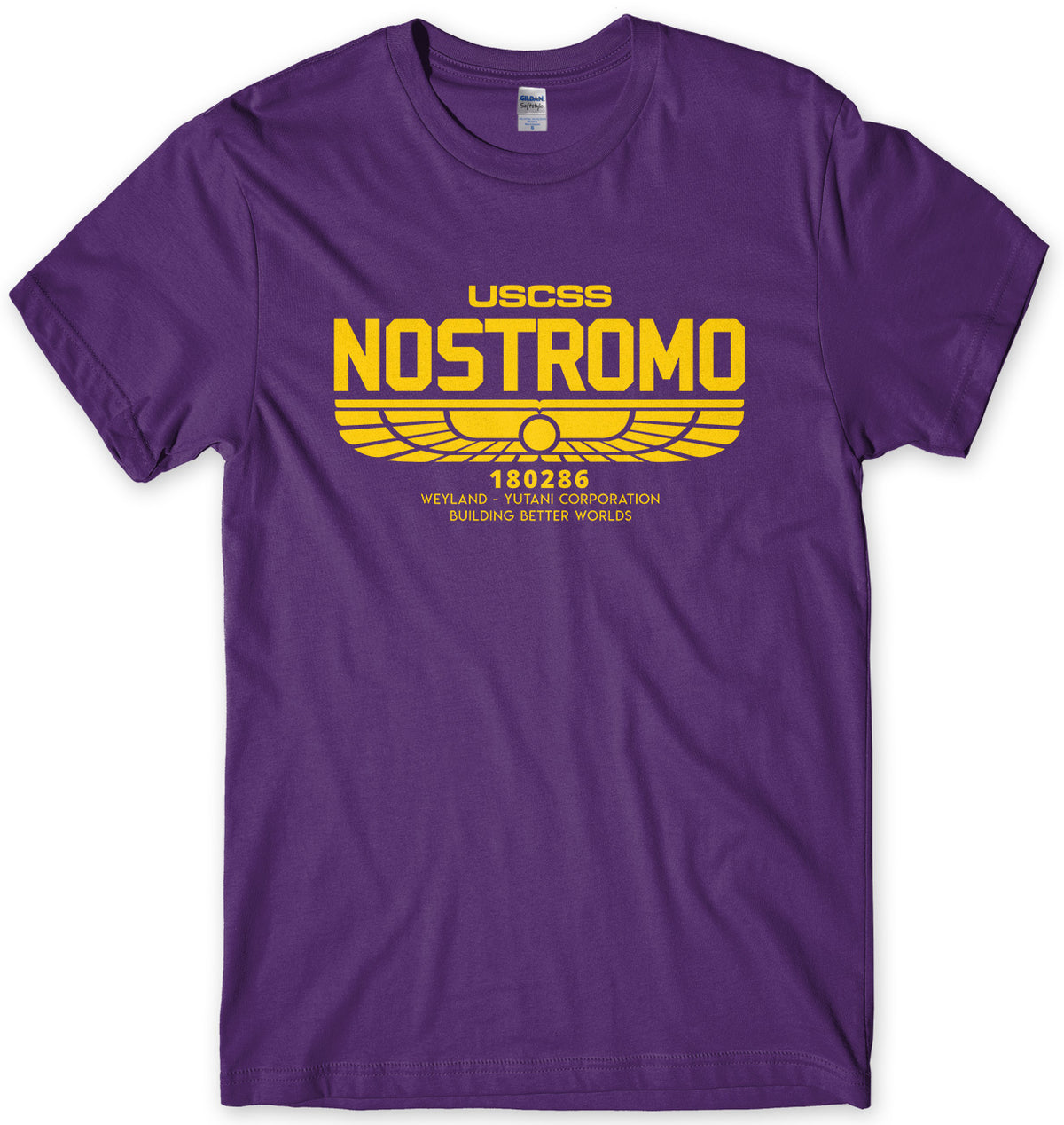 USCSS NOSTROMO INSPIRED BY ALIEN MENS UNISEX T-SHIRT