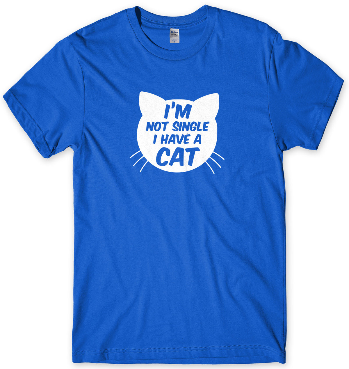 I&#39;m Not Single I Have A Cat Mens Unisex T-Shirt