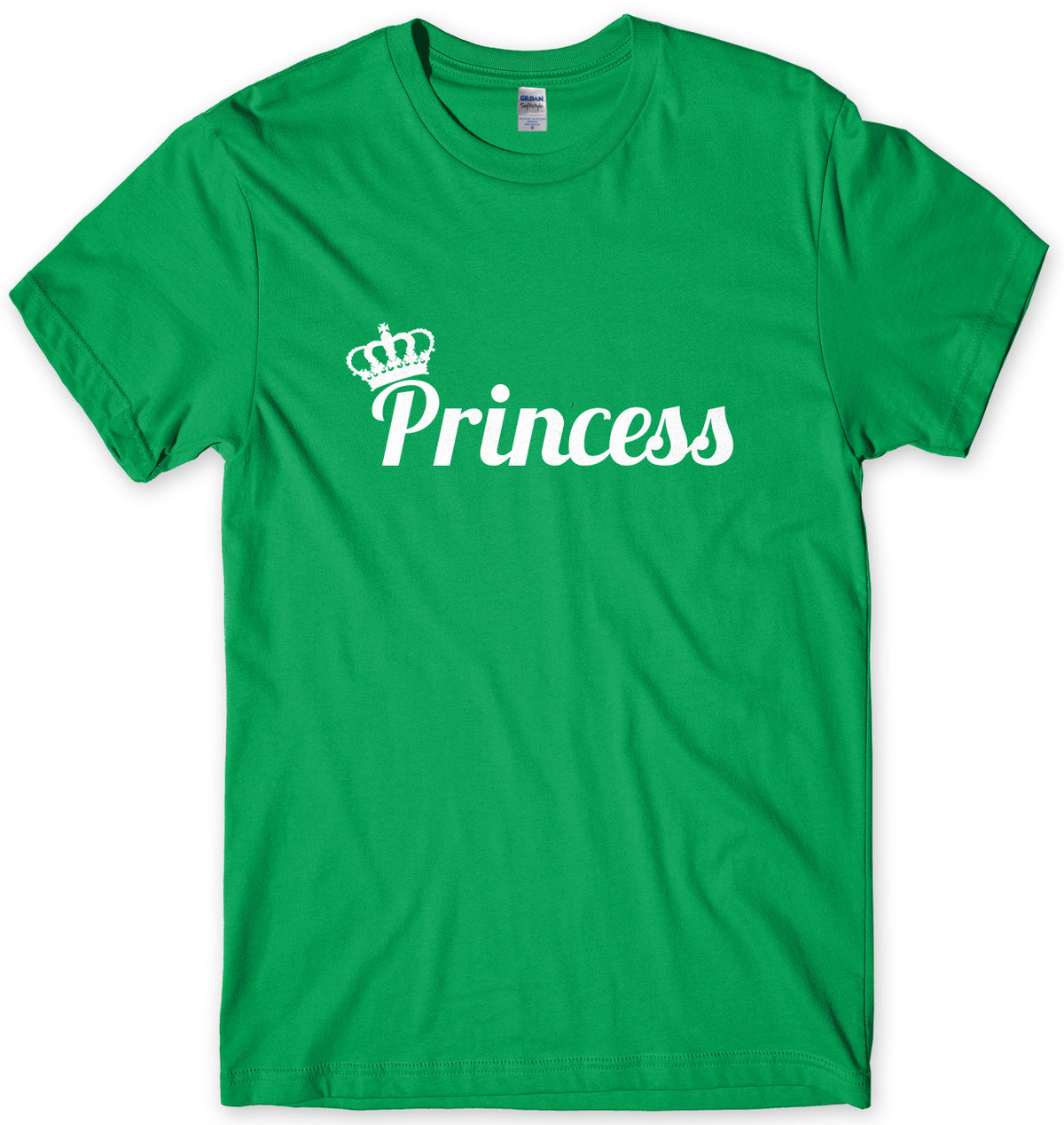 Princess And Crown Mens Unisex T-Shirt