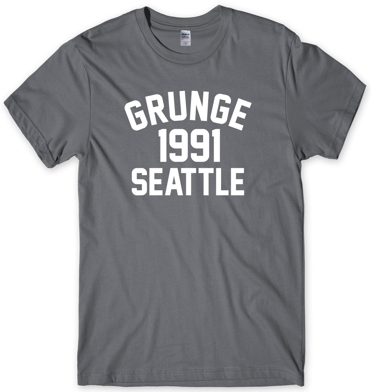 GRUNGE 1991 SEATTLE MENS FUNNY UNISEX T-SHIRT