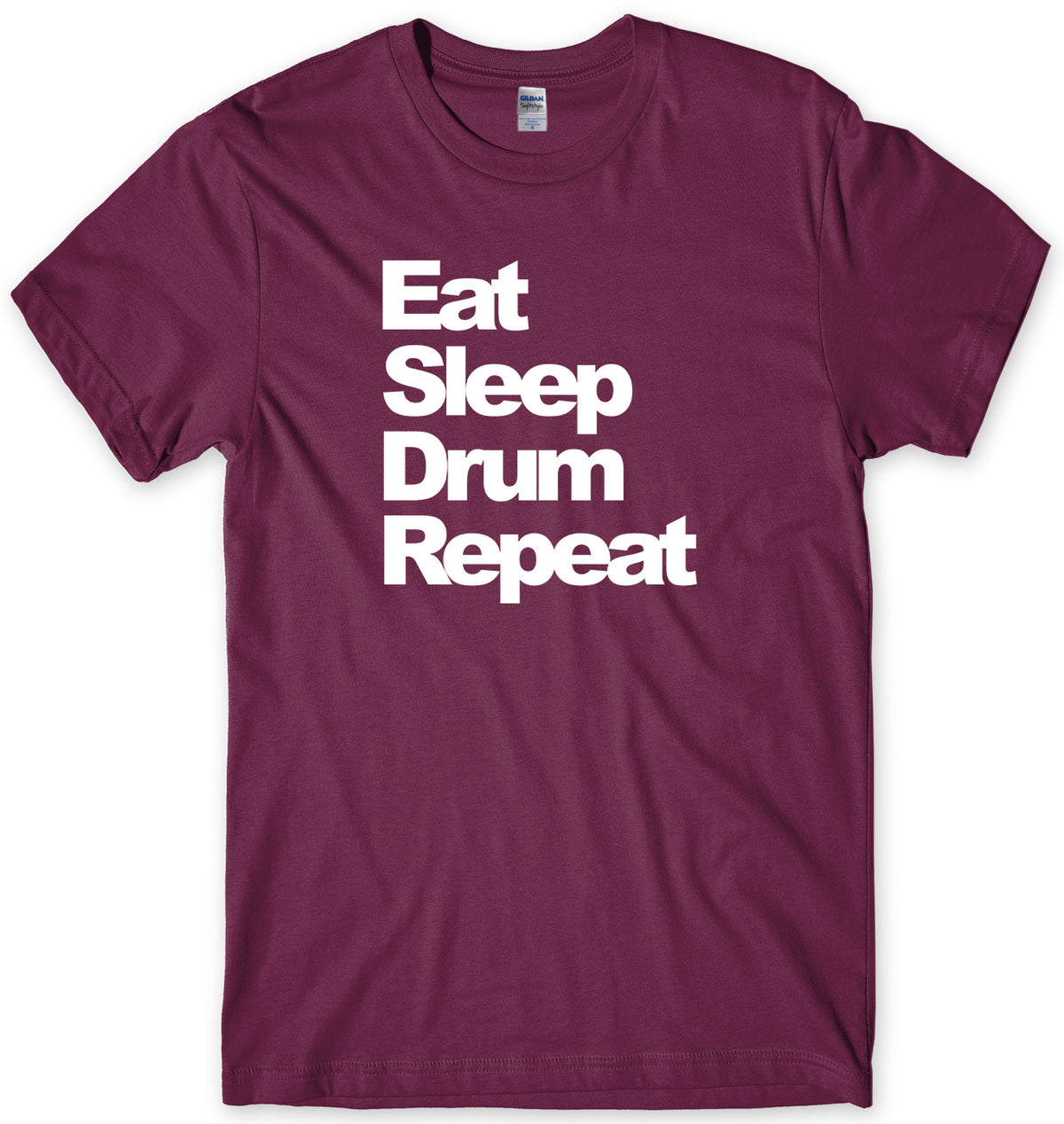 EAT SLEEP DRUM REPEAT MENS FUNNY UNISEX T-SHIRT