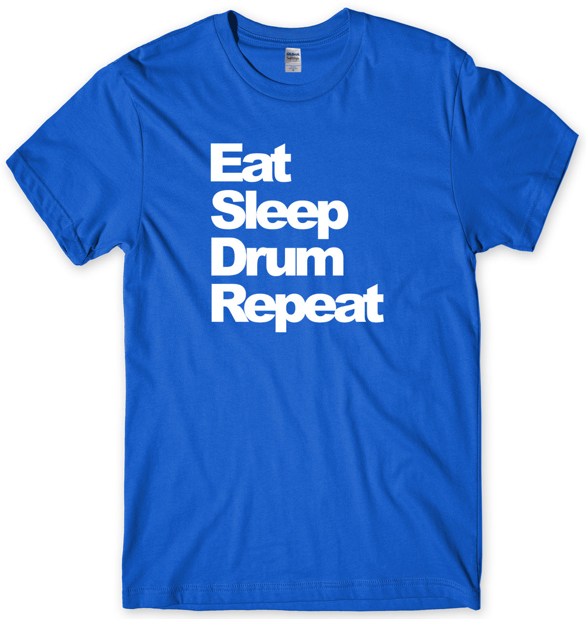 EAT SLEEP DRUM REPEAT MENS FUNNY UNISEX T-SHIRT