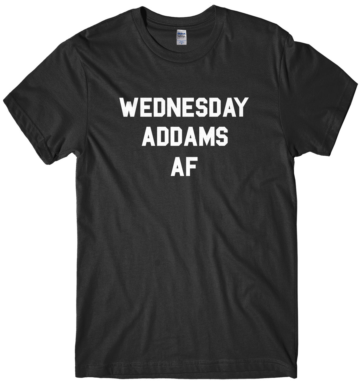 Wednesday Addams AF Mens Unisex Halloween T-Shirt