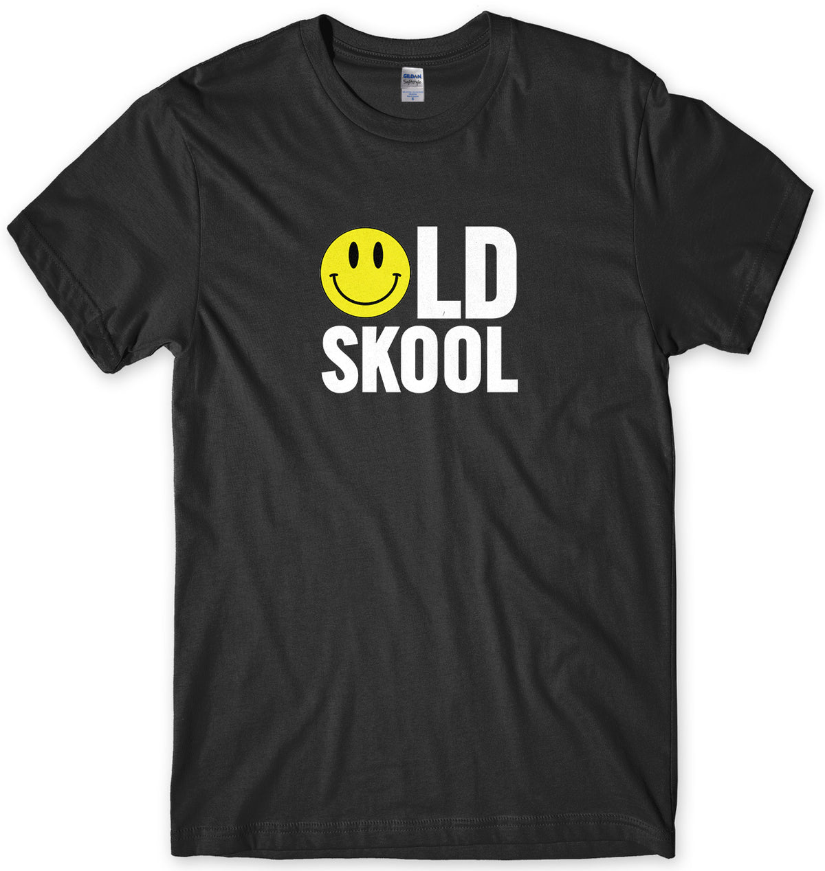 Old Skool Smiley Mens Unisex T-Shirt