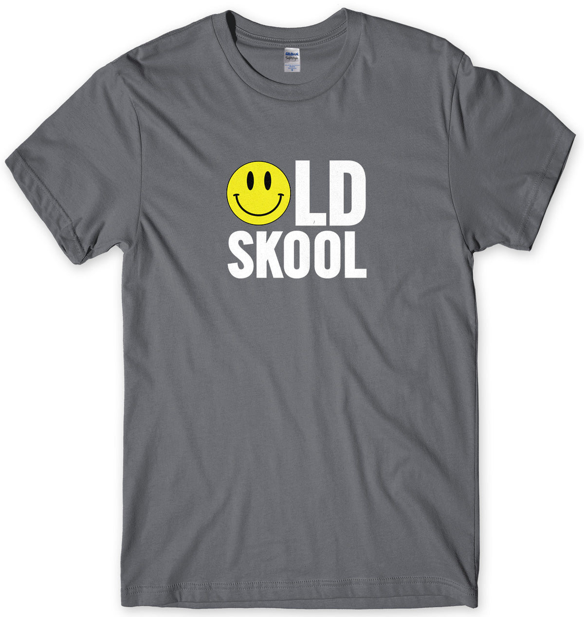 Old Skool Smiley Mens Unisex T-Shirt