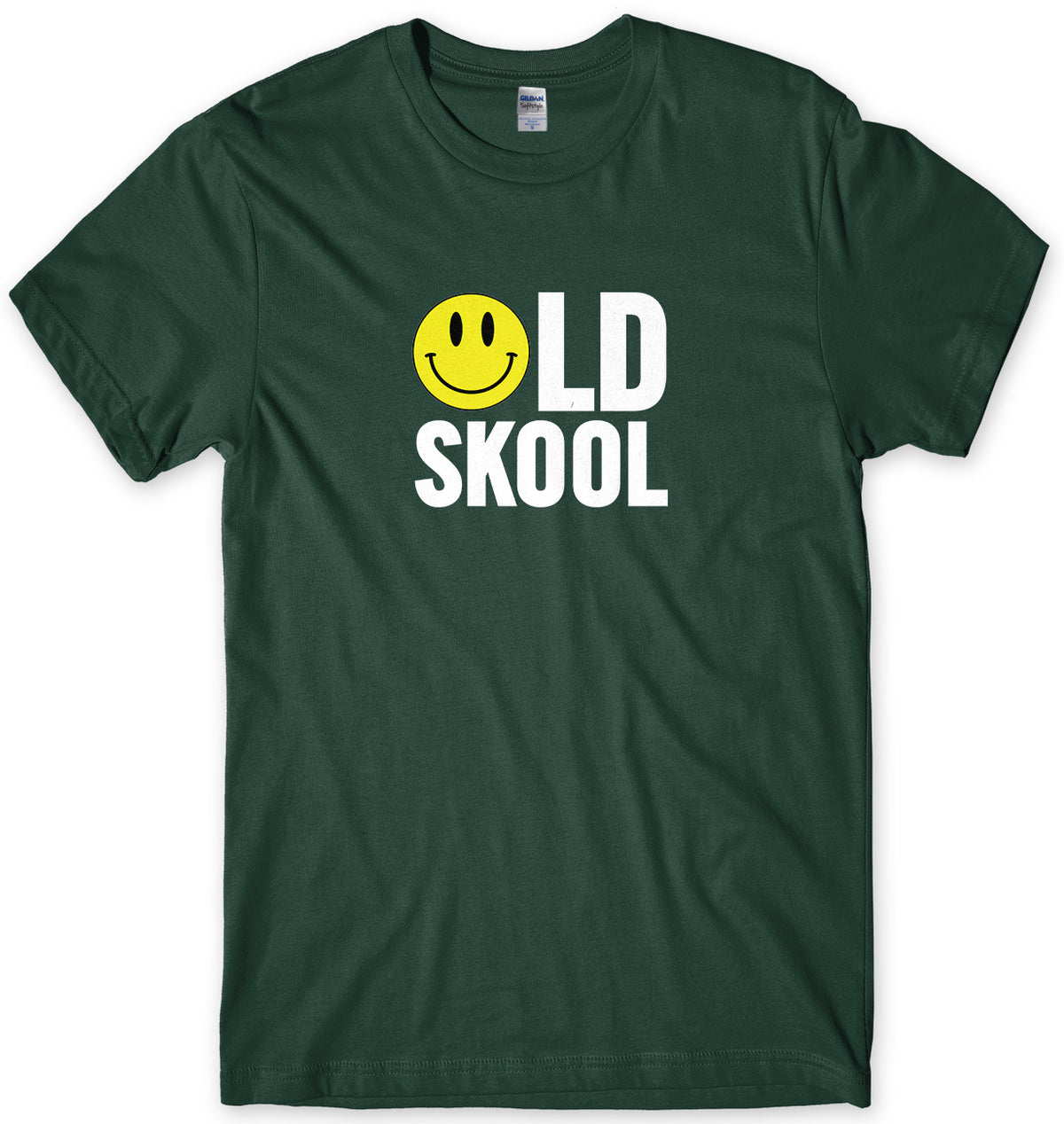 Old Skool Smiley Mens Unisex T-Shirt