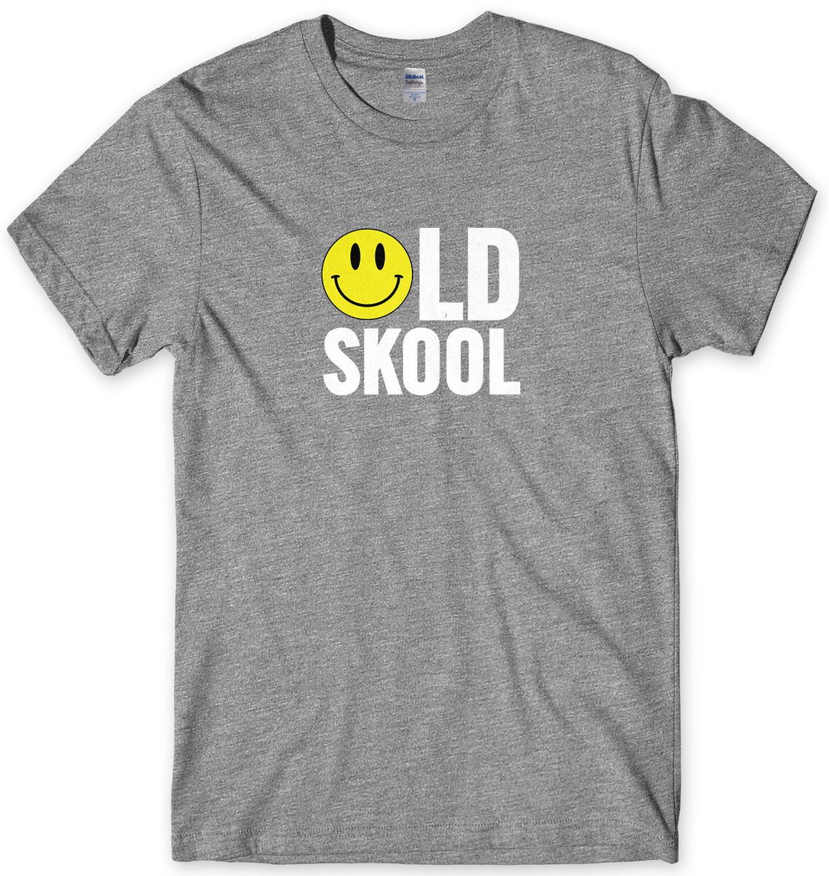Old Skool Smiley Mens Unisex T-Shirt