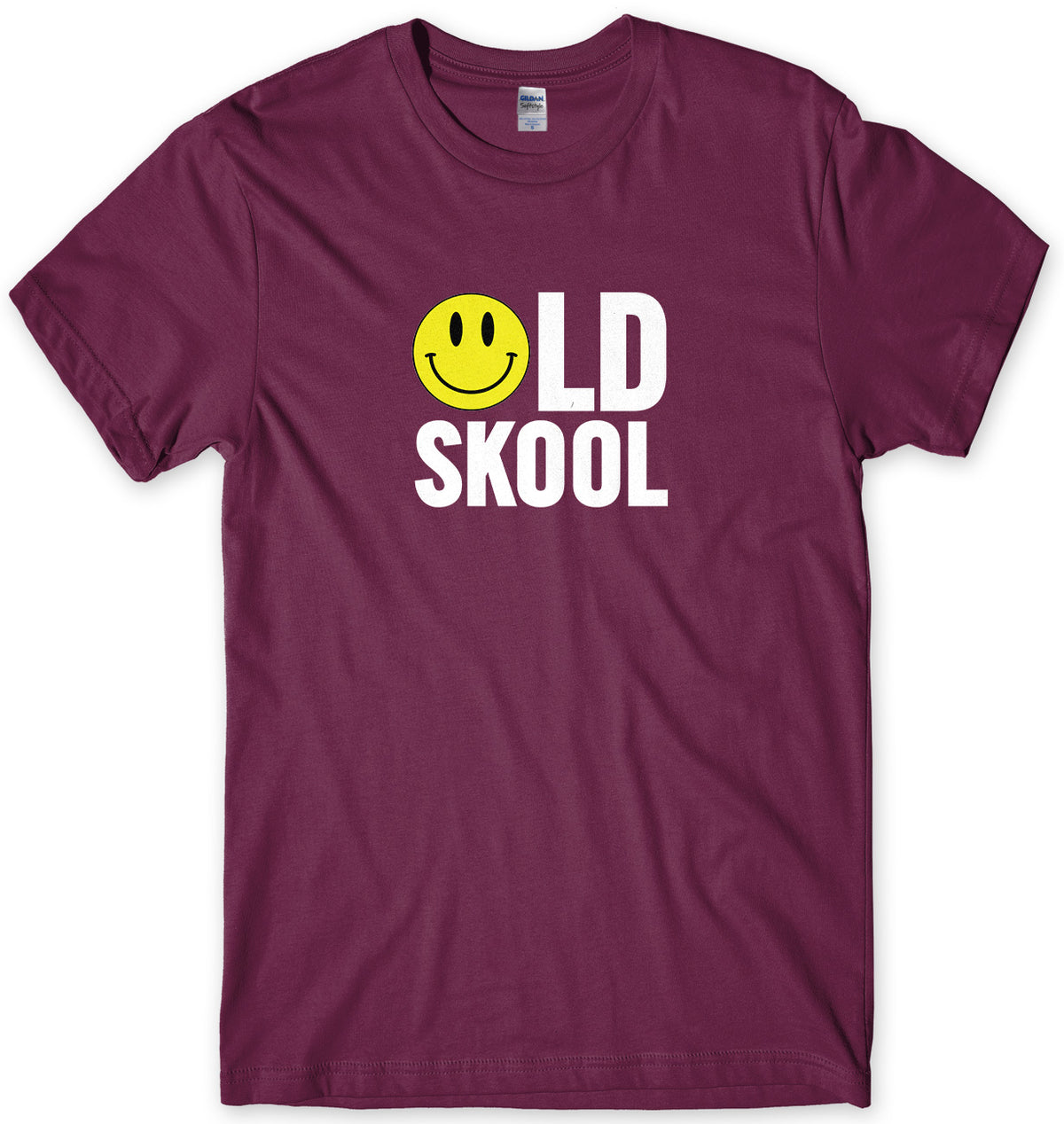 Old Skool Smiley Mens Unisex T-Shirt