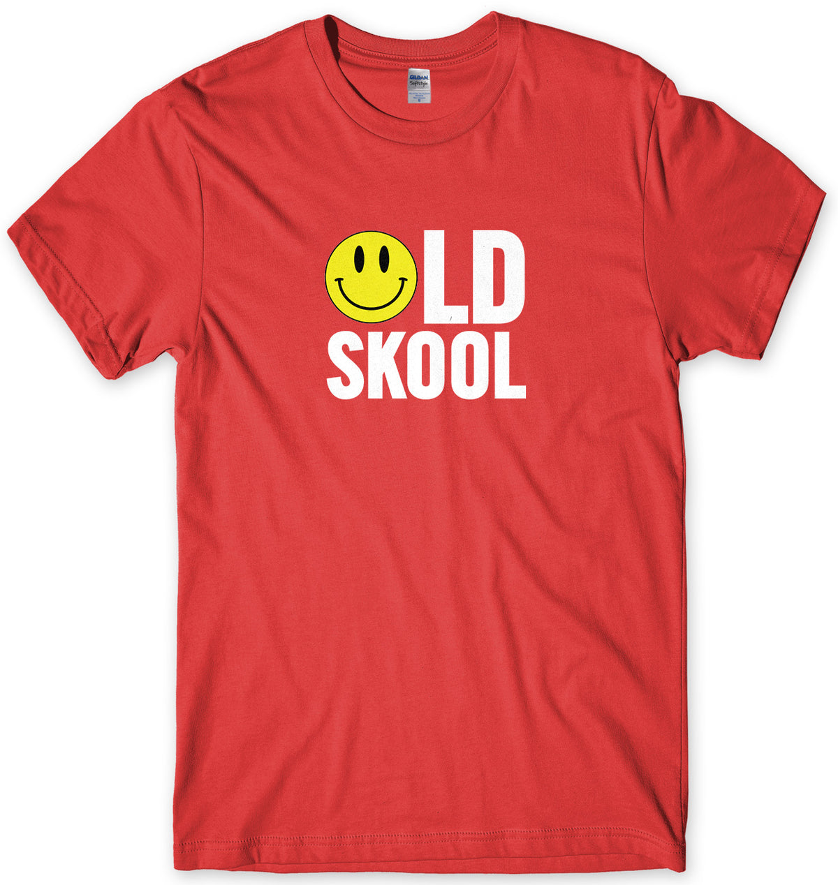 Old Skool Smiley Mens Unisex T-Shirt