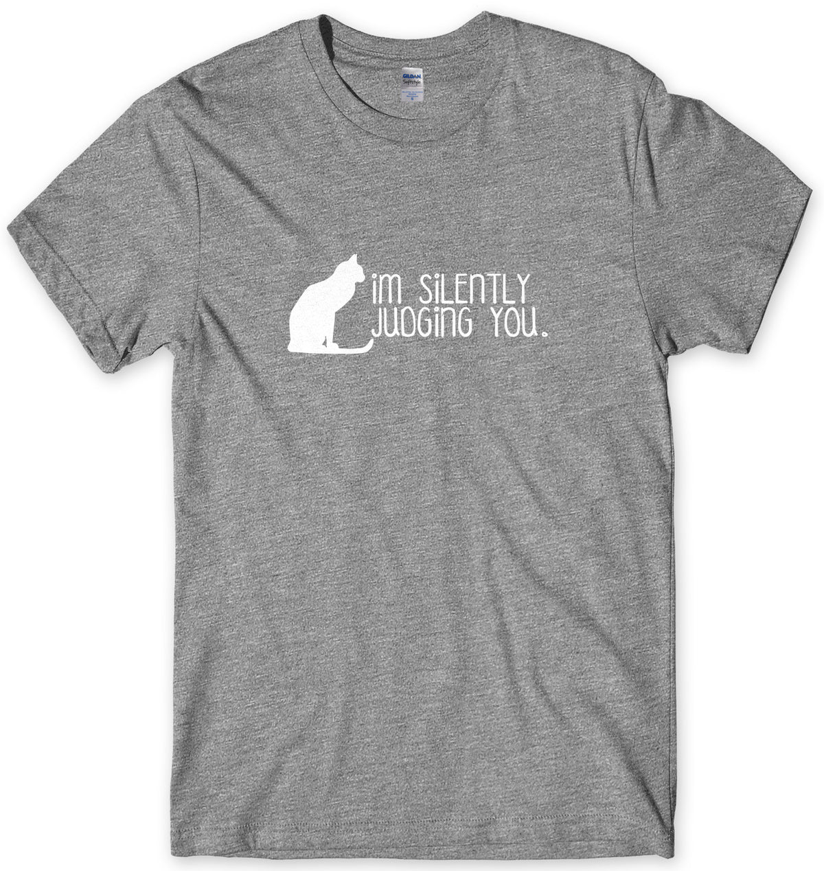 I&#39;m Silently Judging You Mens Unisex Style T-Shirt
