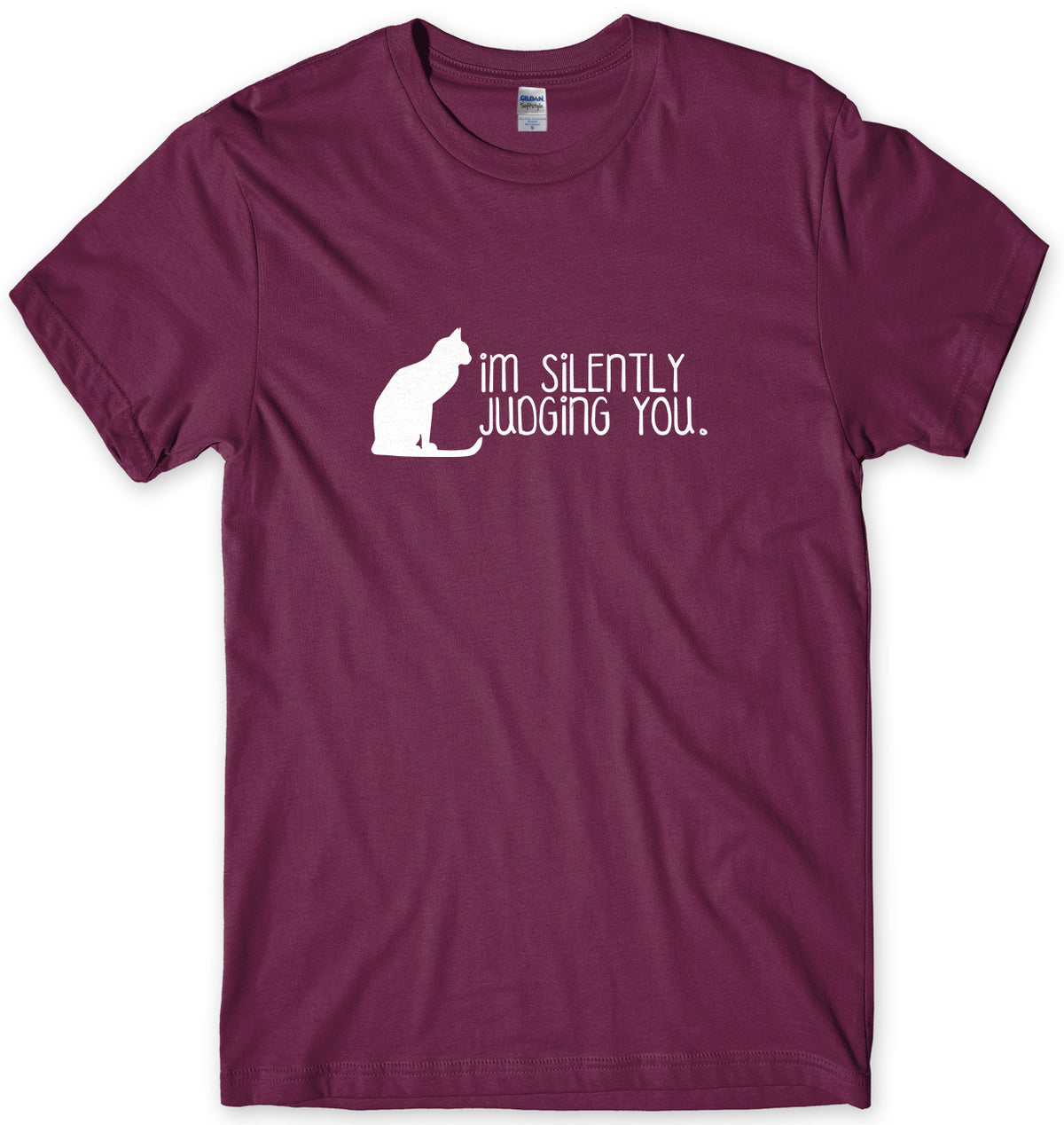 I&#39;m Silently Judging You Mens Unisex Style T-Shirt