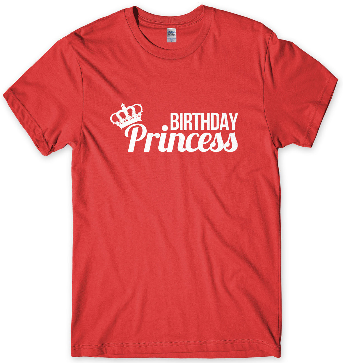 Birthday Princess Mens Unisex T-Shirt