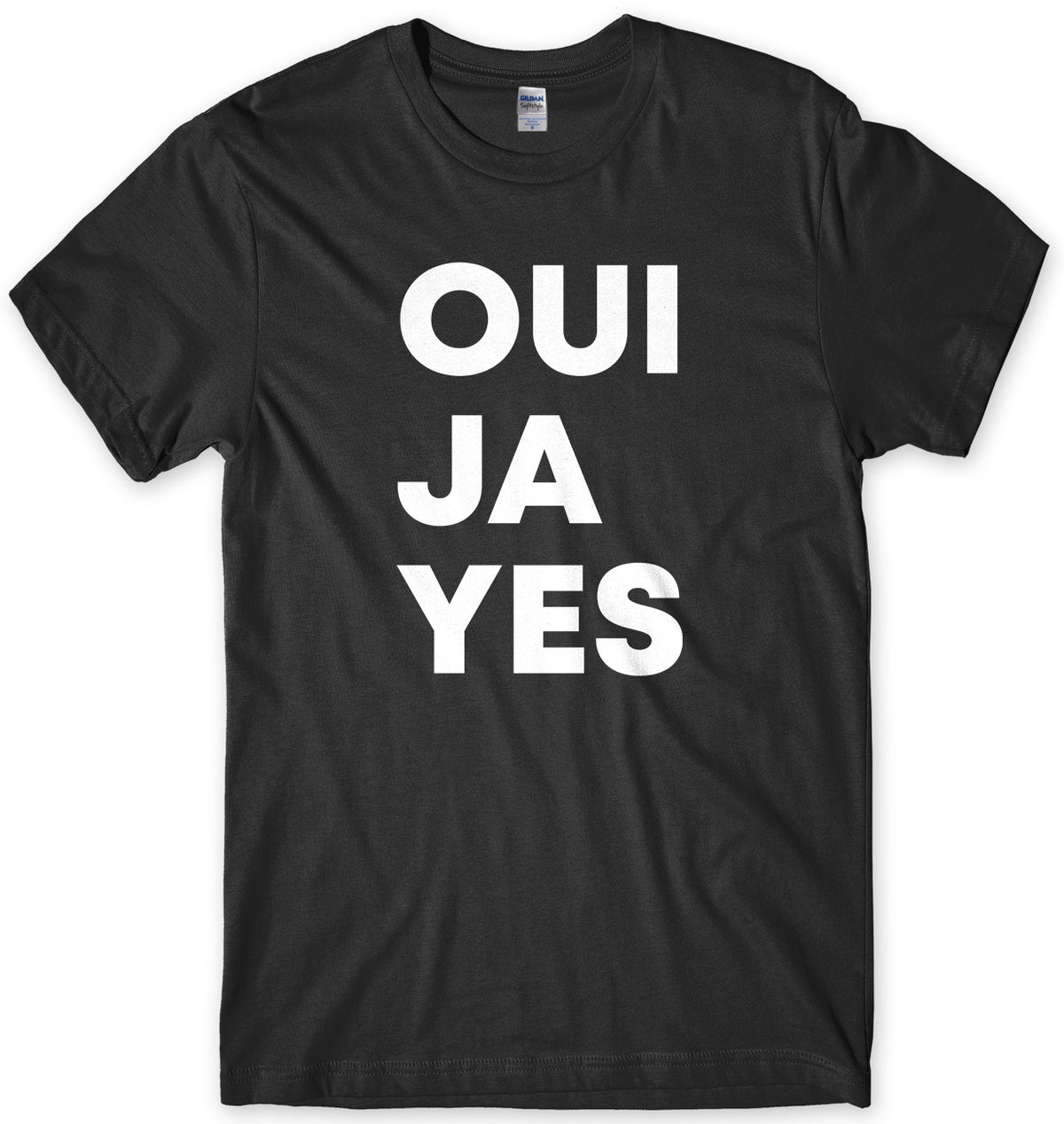 OUI JA YES - AS WORN BY THOM YORKE MENS UNISEX T-SHIRT
