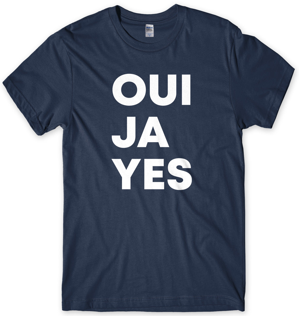 OUI JA YES - AS WORN BY THOM YORKE MENS UNISEX T-SHIRT