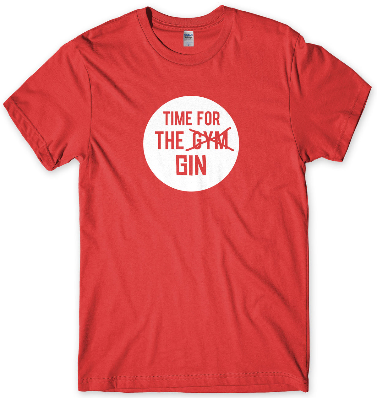 Time For The Gin Mens Unisex T-Shirt