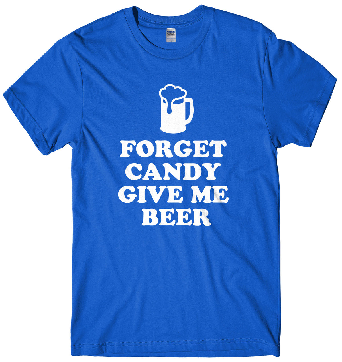 Forget Candy Give Me Beer Mens Unisex Halloween T-Shirt
