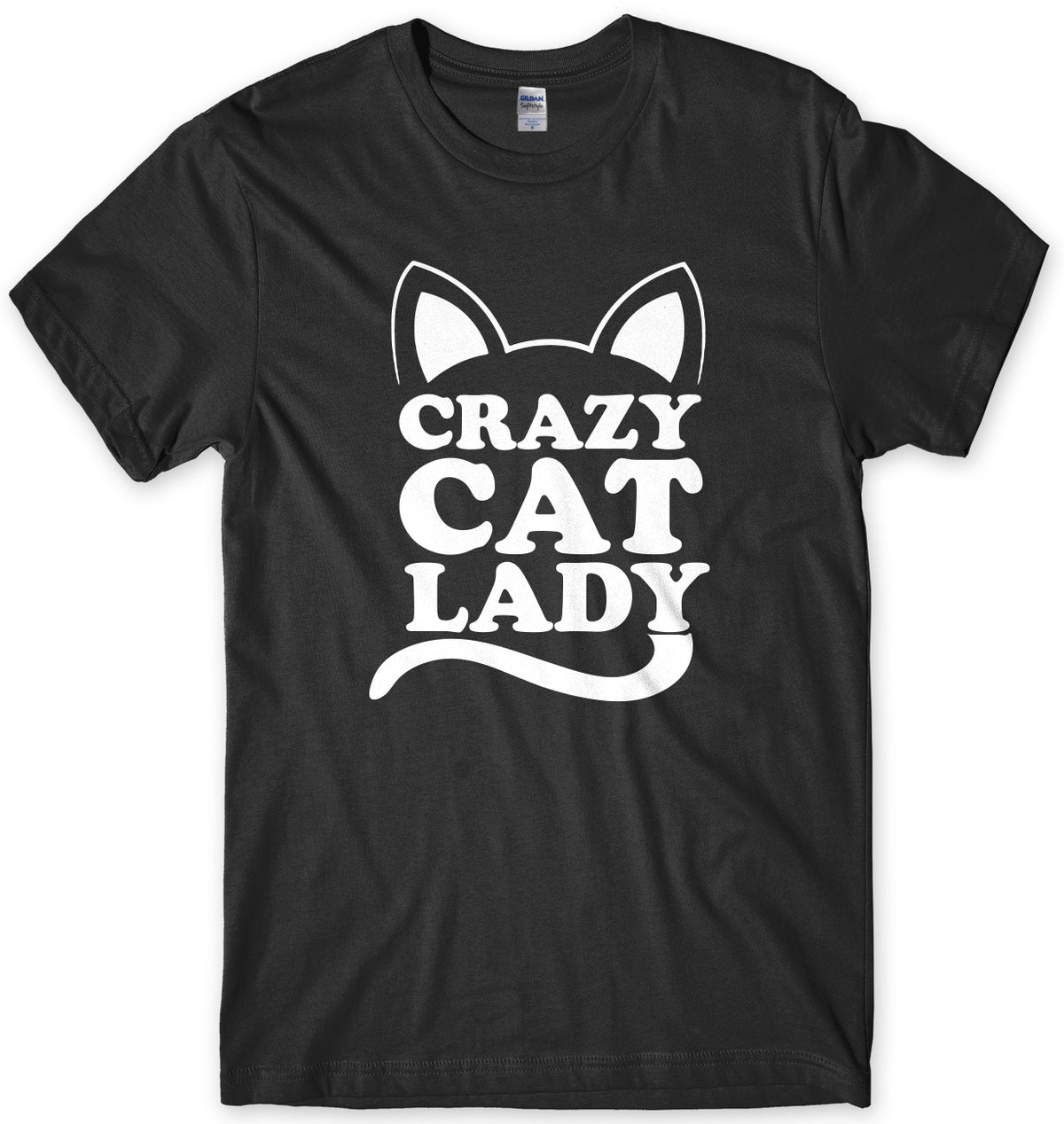 Crazy Cat Lady Mens Unisex T-Shirt