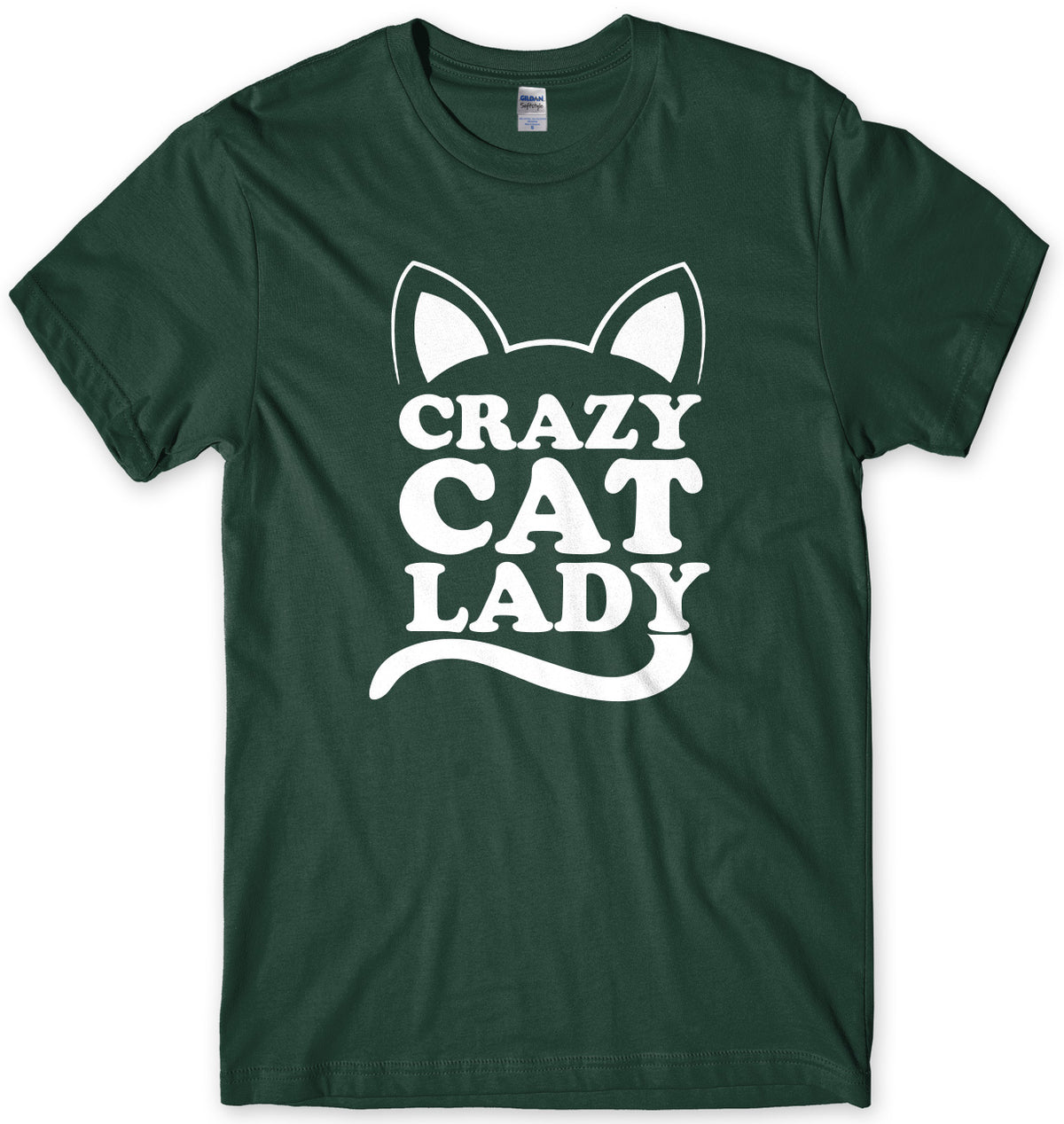 Crazy Cat Lady Mens Unisex T-Shirt