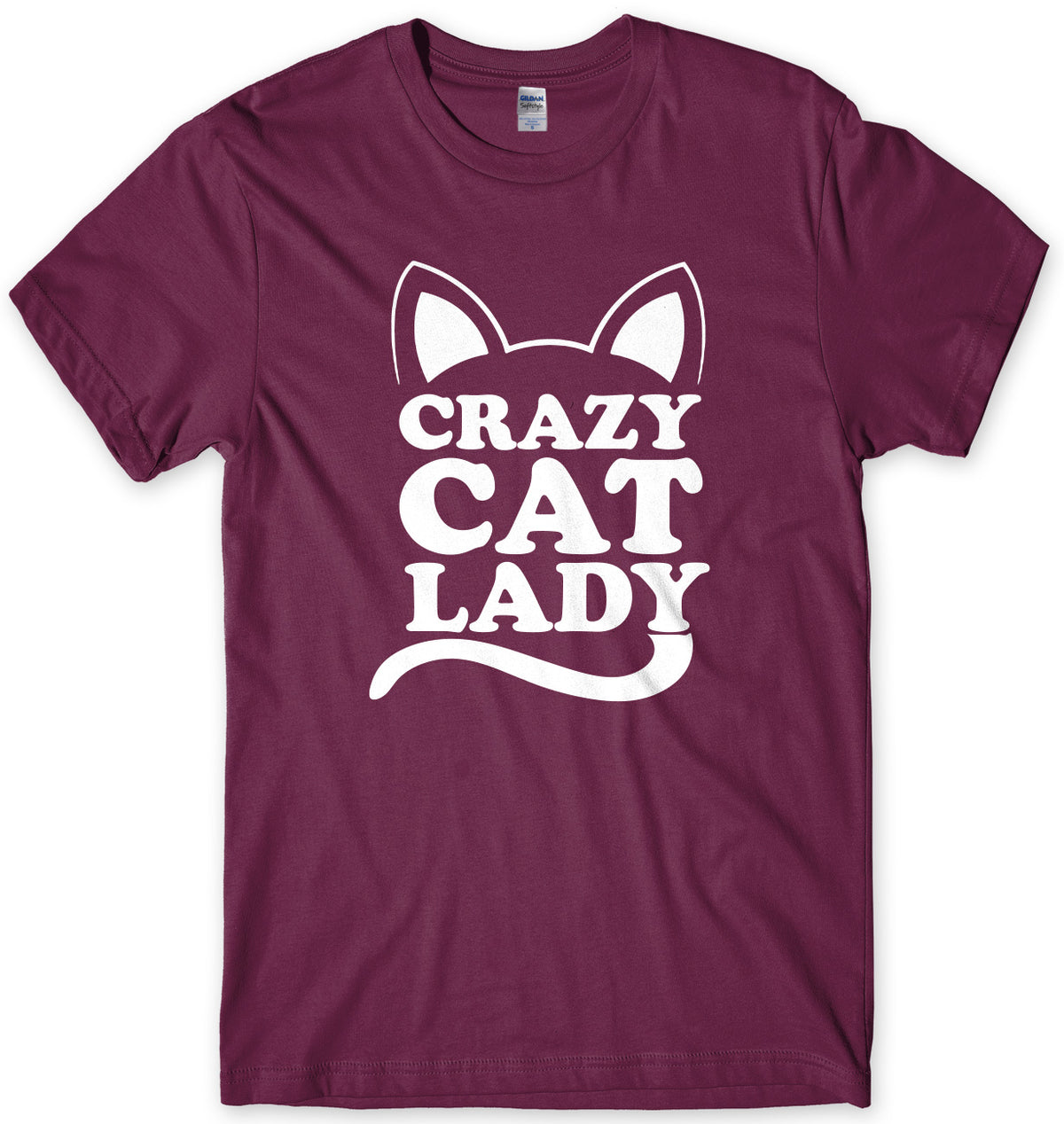 Crazy Cat Lady Mens Unisex T-Shirt