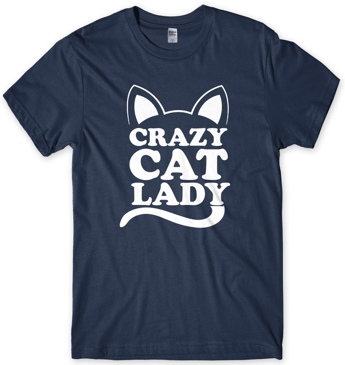 Crazy Cat Lady Mens Unisex T-Shirt