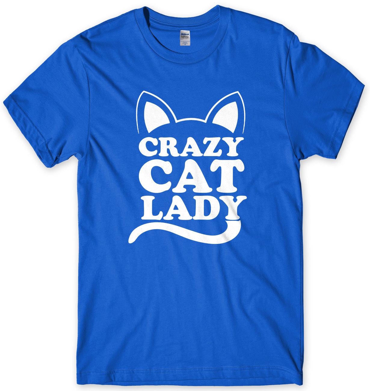 Crazy Cat Lady Mens Unisex T-Shirt