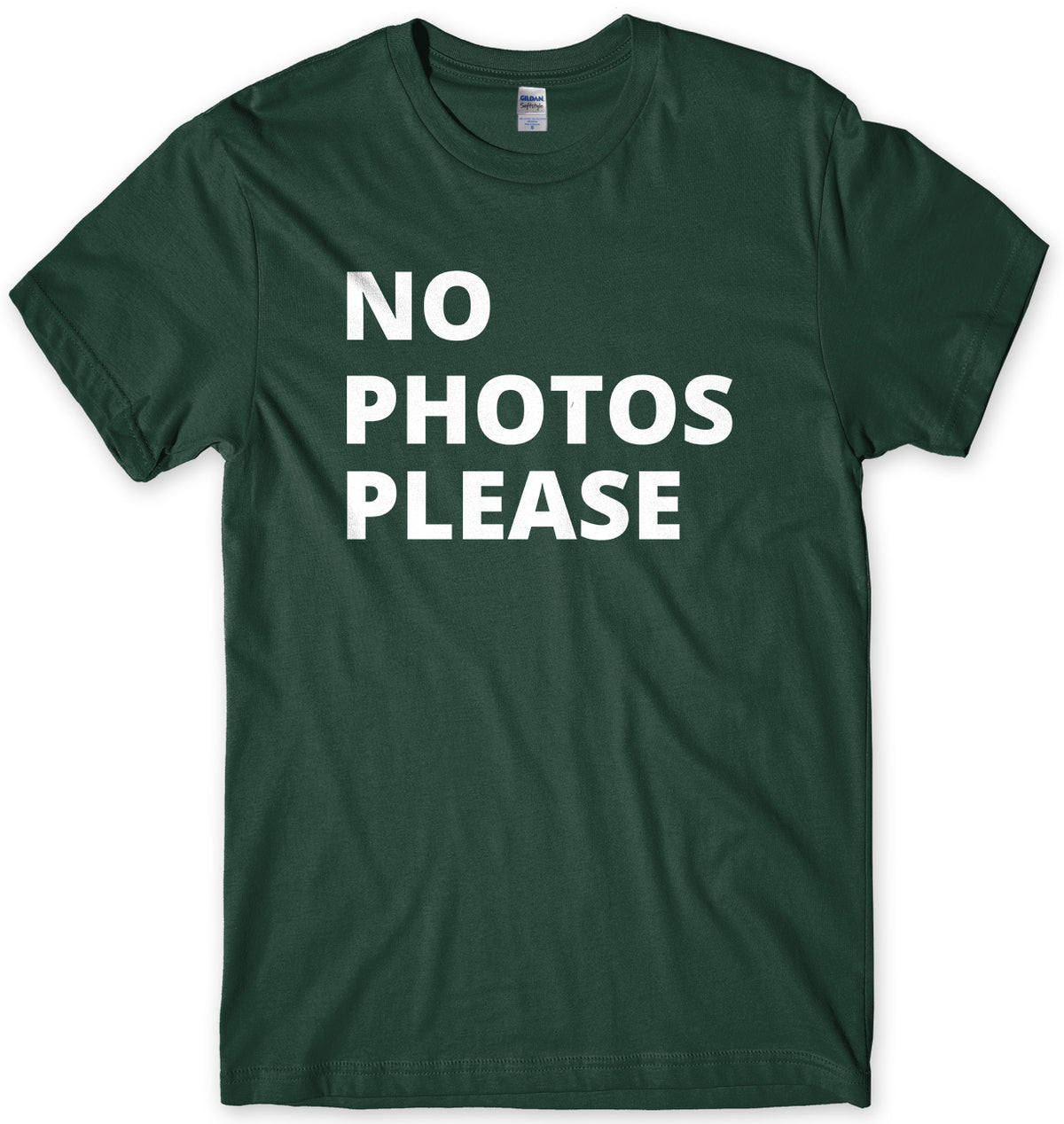 No Photos Please Mens Unisex T-Shirt