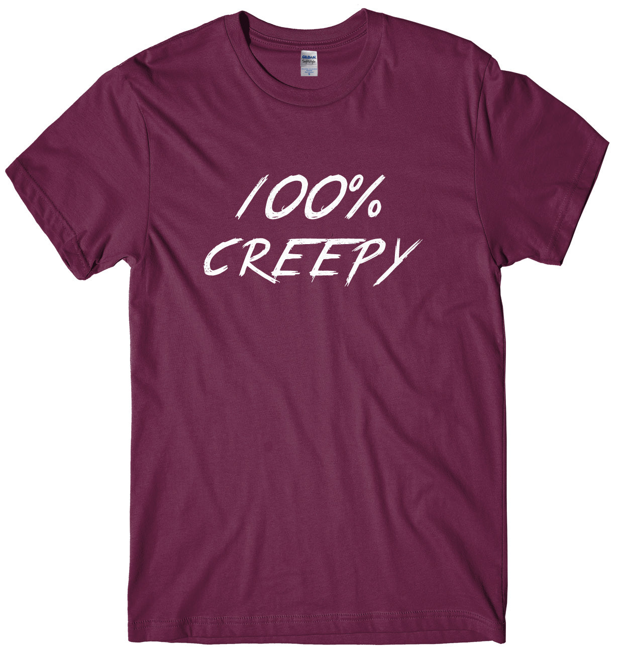 100% Creepy Mens Unisex Halloween T-Shirt