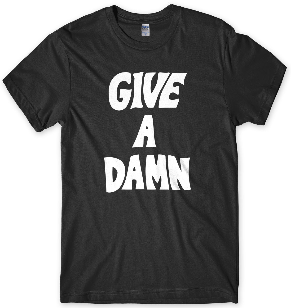 GIVE A DAMN - AS WORN BY ALEX TURNER MENS UNISEX T-SHIRT