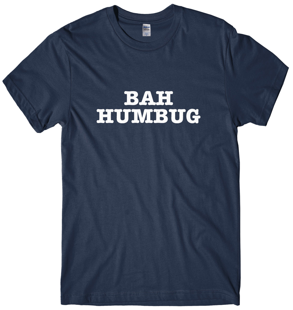 Bah Humbug Mens Unisex Christmas T-Shirt