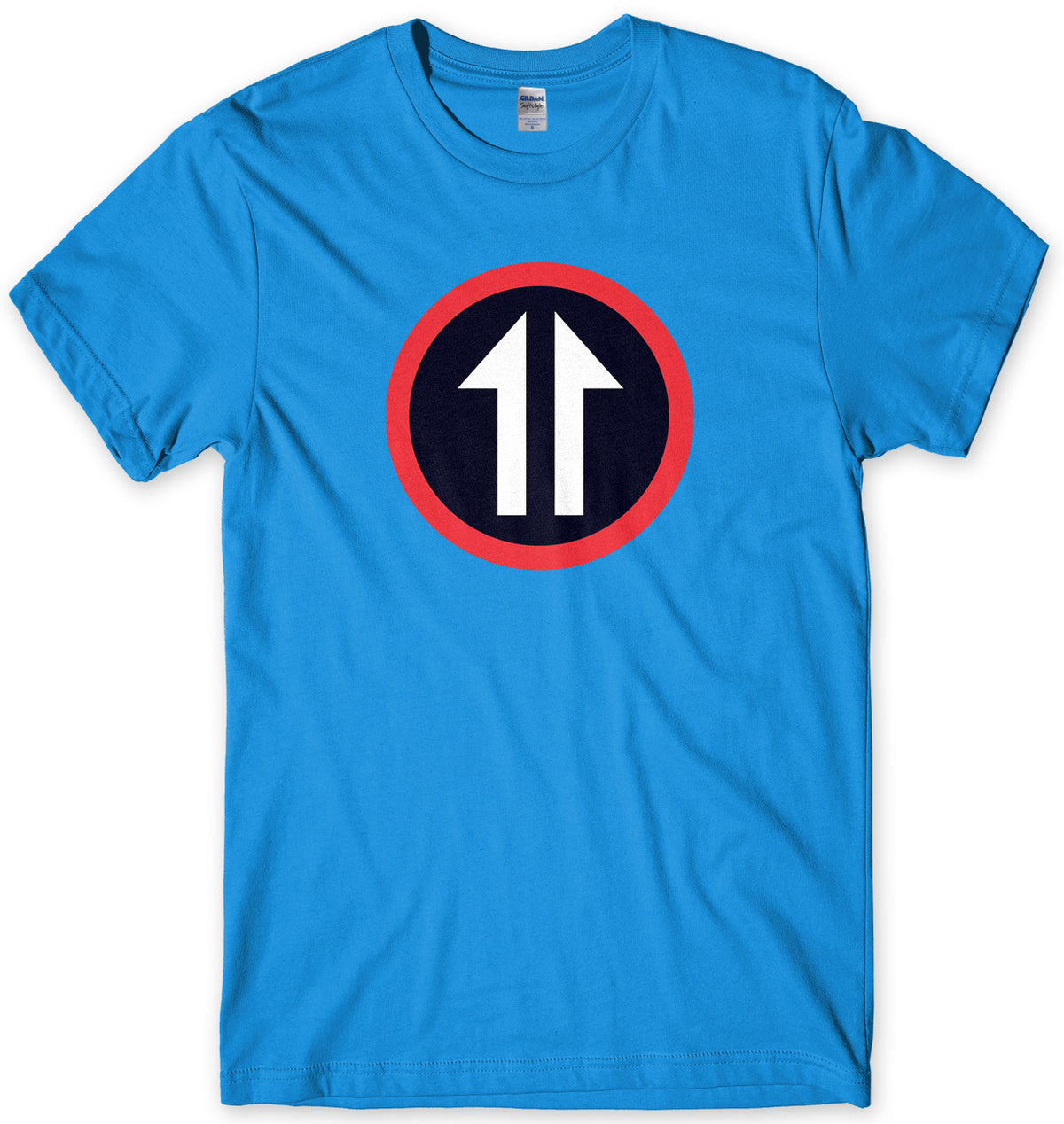 AS WORN BY ROGER DALTERY - SPLIT ARROW 60&#39;S MOD MENS UNISEX T-SHIRT