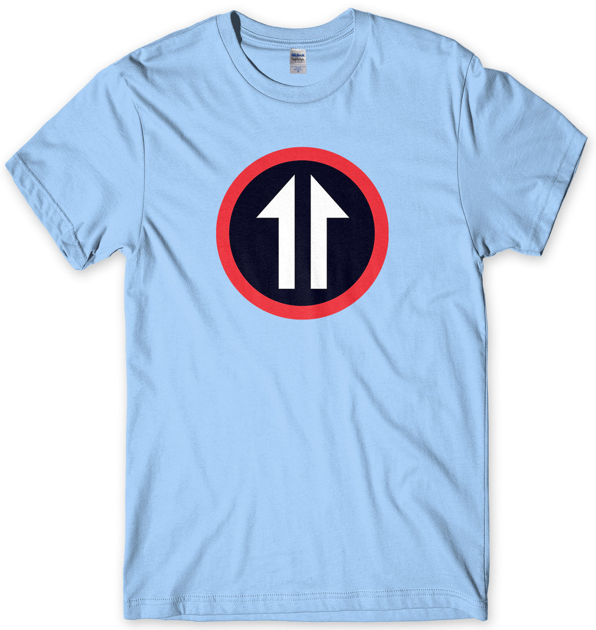 AS WORN BY ROGER DALTERY - SPLIT ARROW 60&#39;S MOD MENS UNISEX T-SHIRT