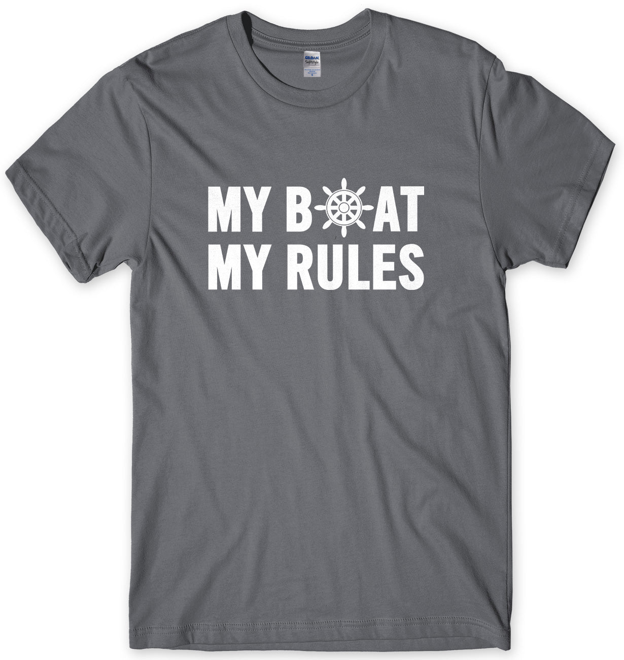 My Boat My Rules Mens Unisex T-Shirt