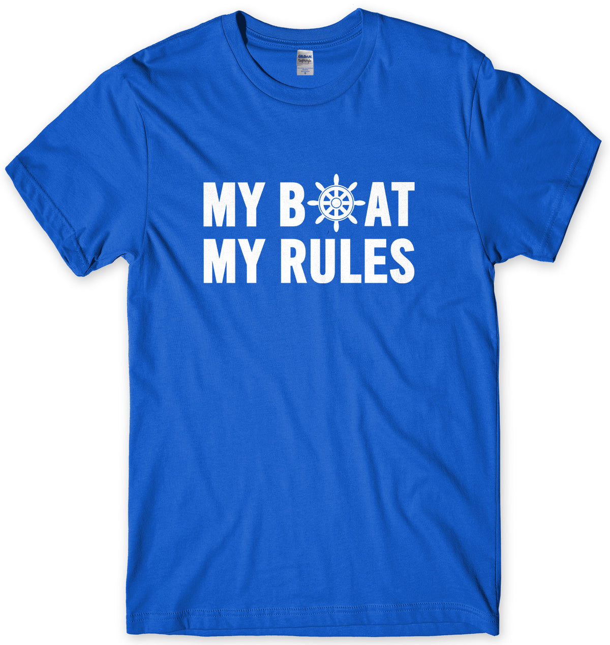 My Boat My Rules Mens Unisex T-Shirt