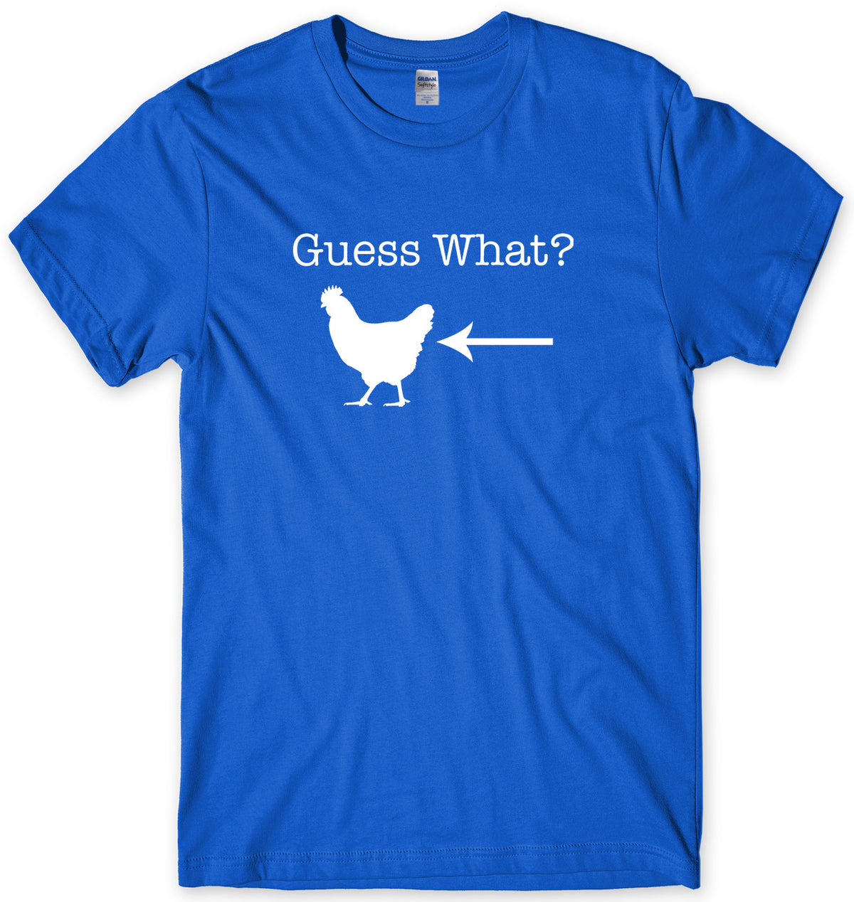 GUESS WHAT? CHICKEN BUTT MENS FUNNY UNISEX T-SHIRT
