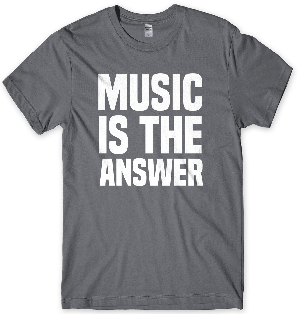 Music Is The Answer Mens Unisex T-Shirt
