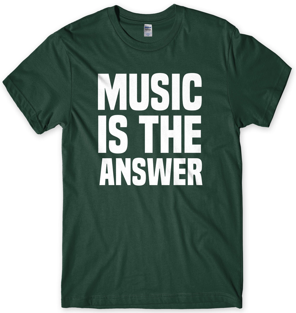 Music Is The Answer Mens Unisex T-Shirt