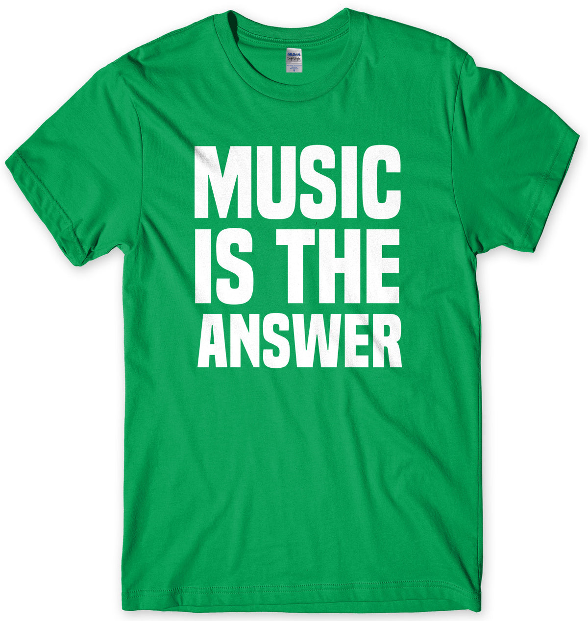 Music Is The Answer Mens Unisex T-Shirt