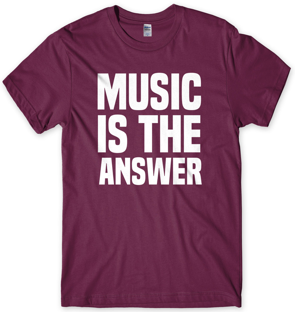 Music Is The Answer Mens Unisex T-Shirt