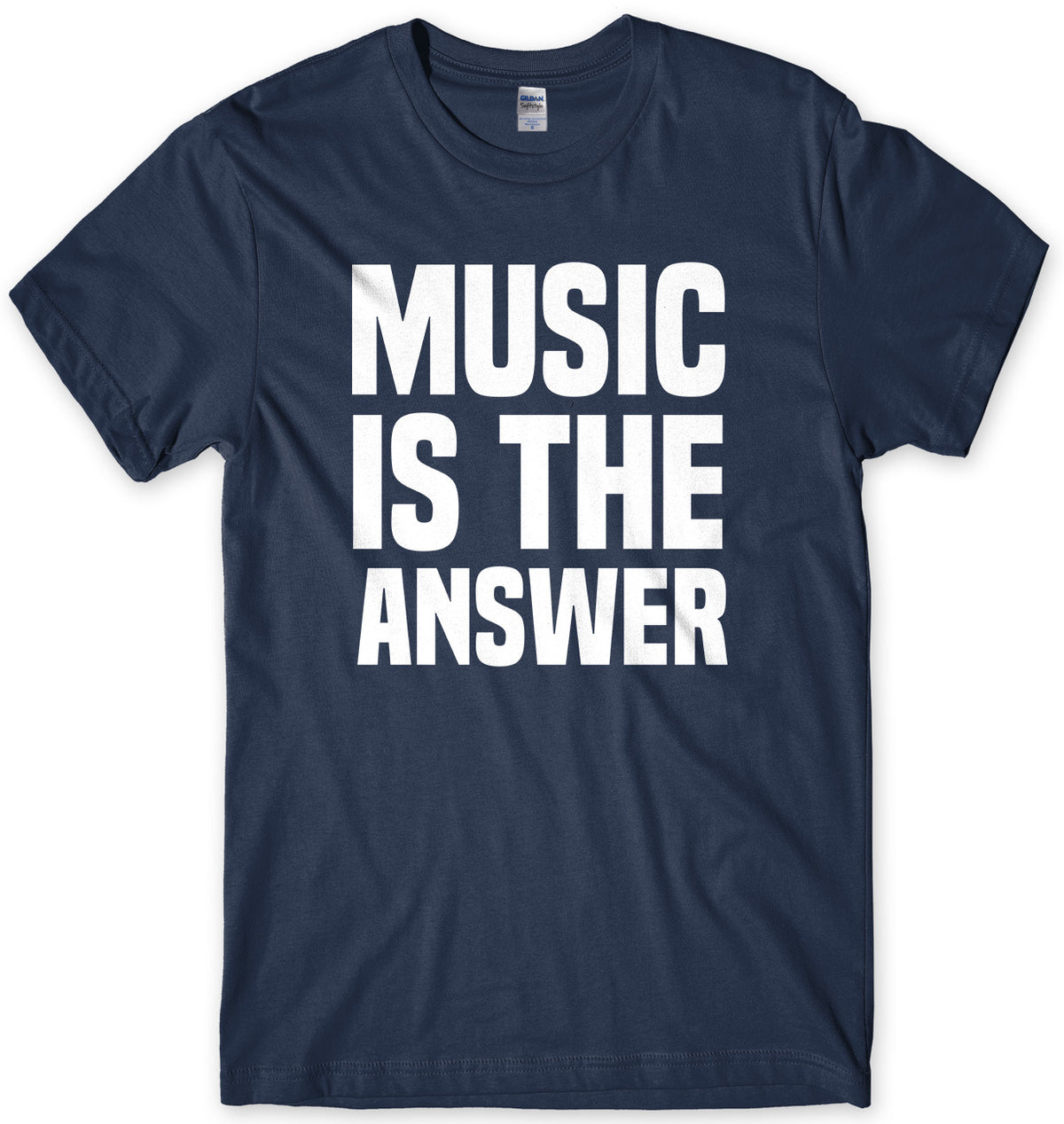 Music Is The Answer Mens Unisex T-Shirt