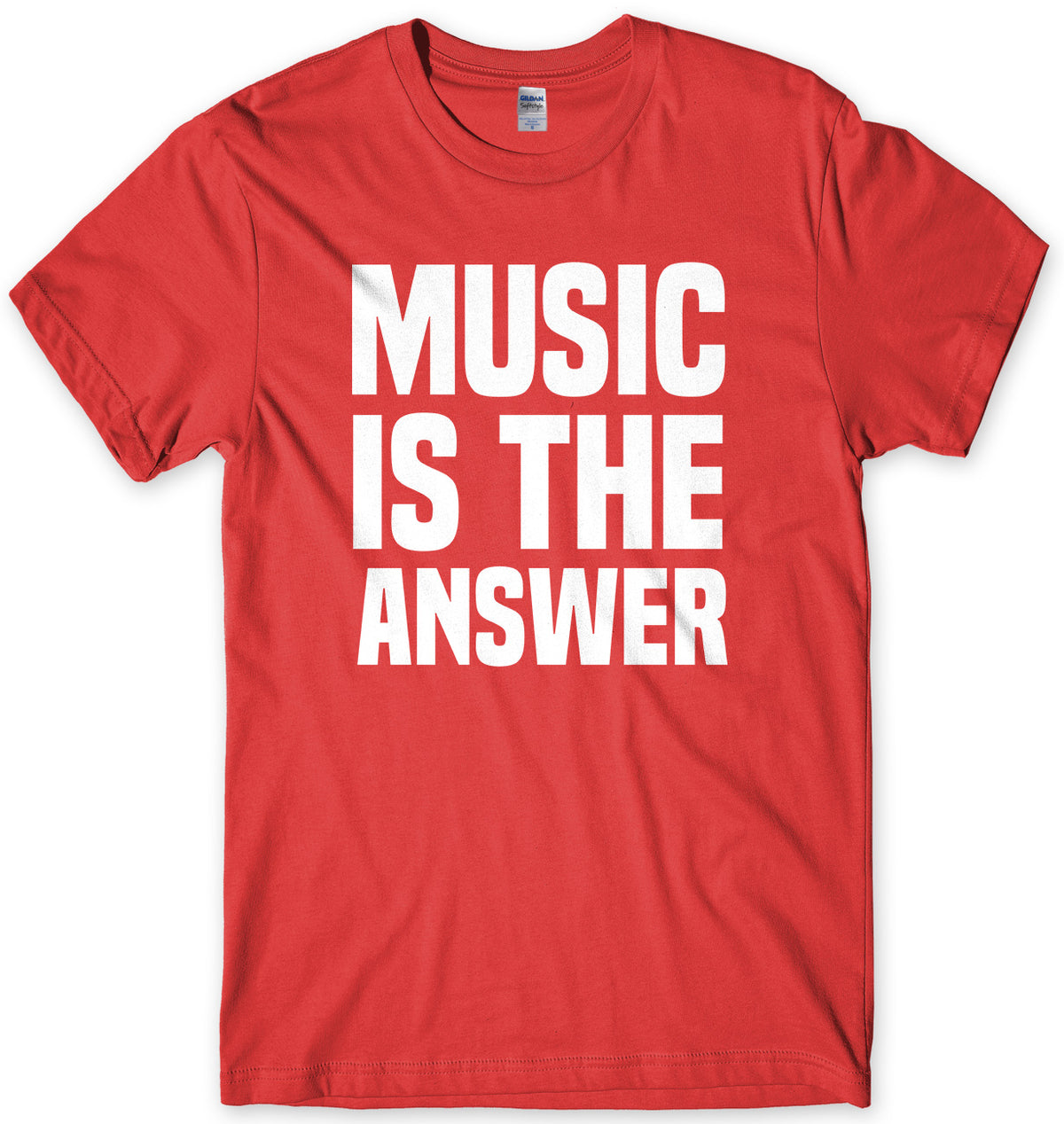 Music Is The Answer Mens Unisex T-Shirt