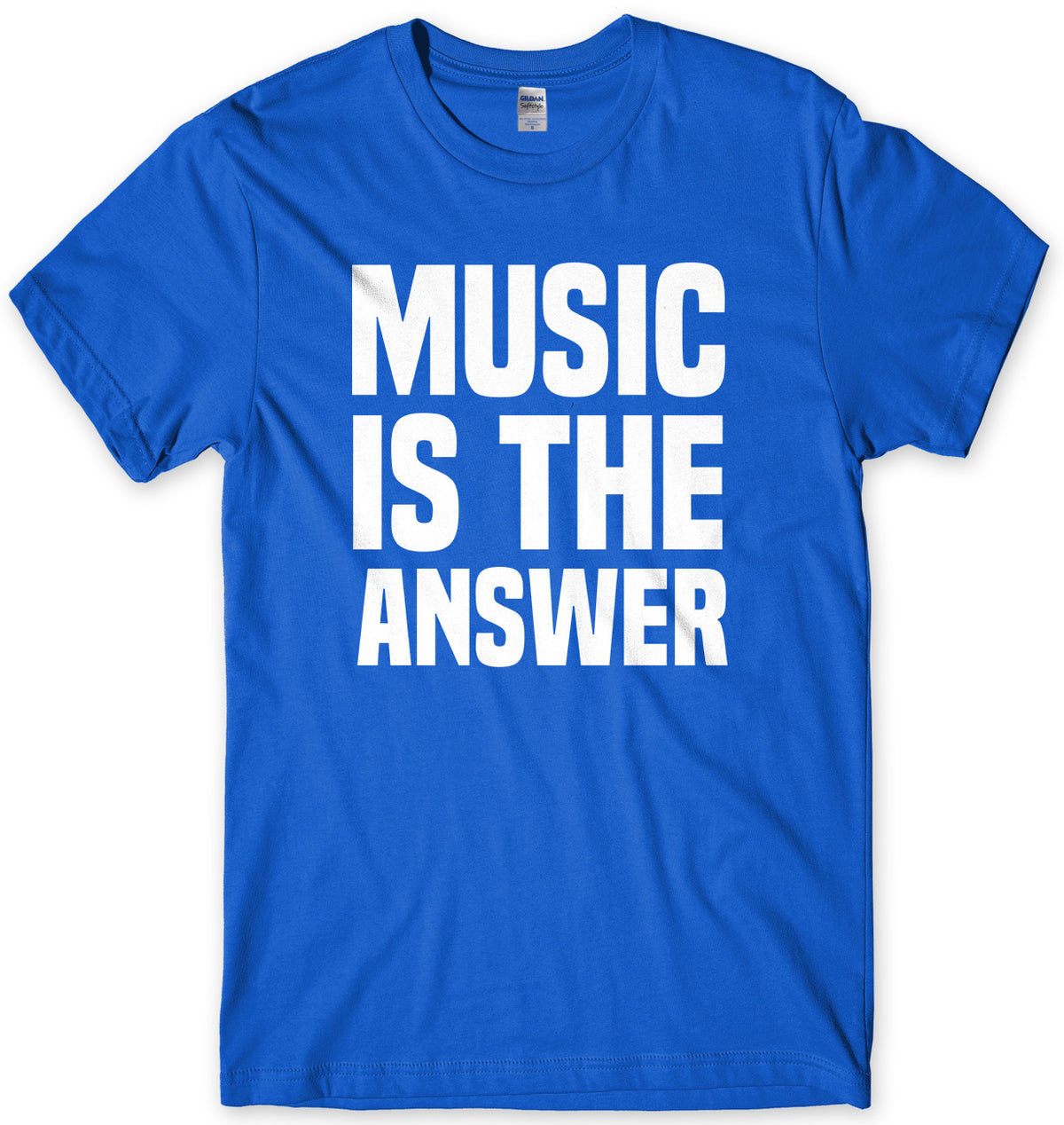 Music Is The Answer Mens Unisex T-Shirt