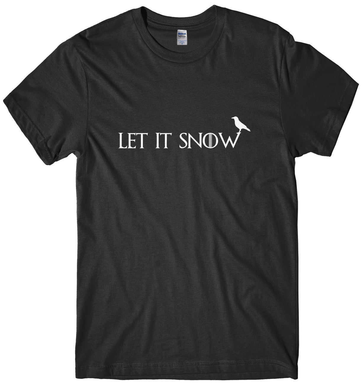 Let It Snow Mens Unisex Christmas T-Shirt