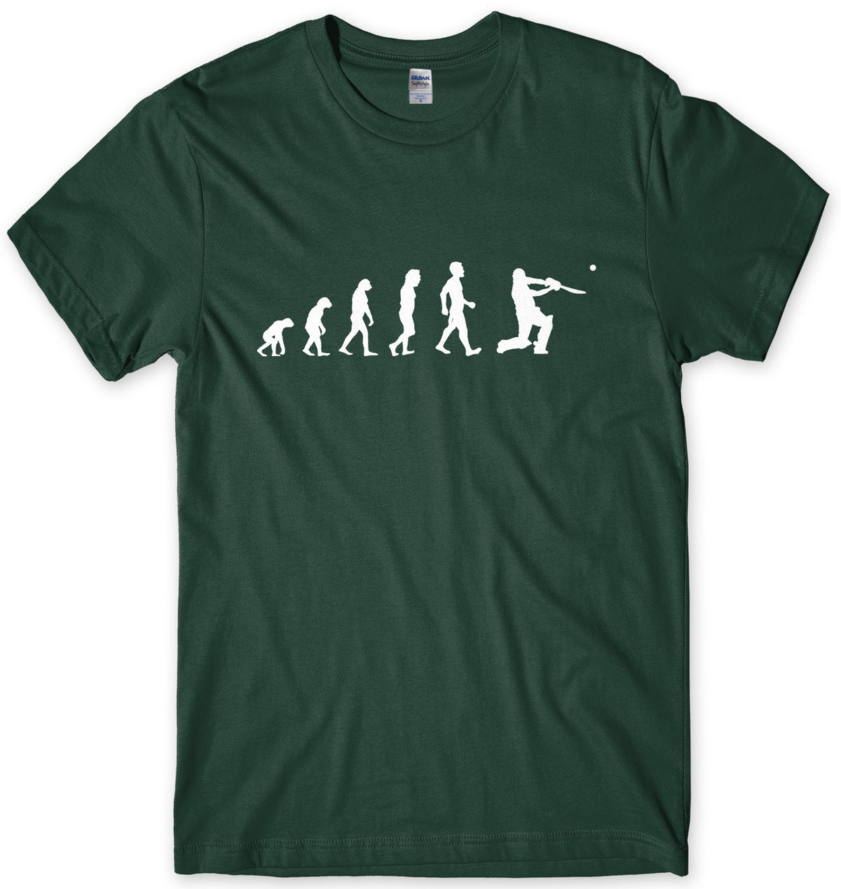 Evolution Of Cricket Mens Unisex T-Shirt
